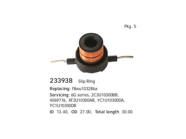 Colector de rotor de generador Cargo 233937 precio, desde 3,21 EUR