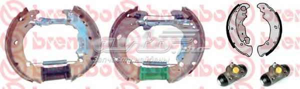 Zapatas de frenos de tambor traseras BREMBO K23042