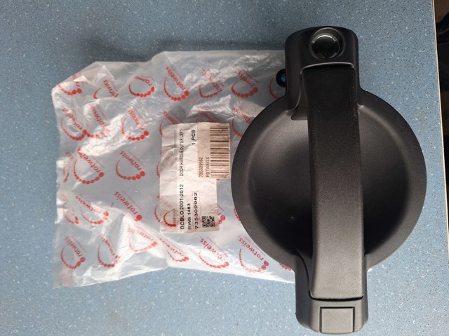 Manija exterior izquierda de puerta corrediza Fiat/Alfa/Lancia 735309962