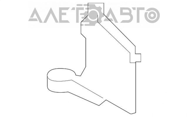 Refuerzo parachoque delantero 5213153080 Toyota
