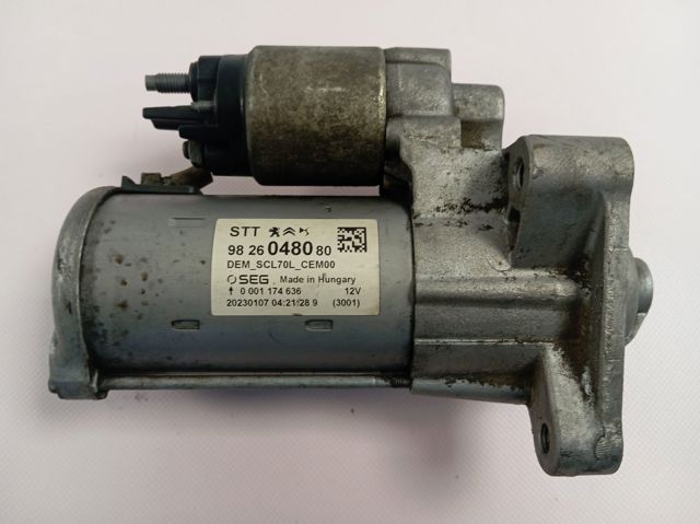 Burro de arranque  Peugeot/Citroen 9826048080 precio, desde 107,45 EUR