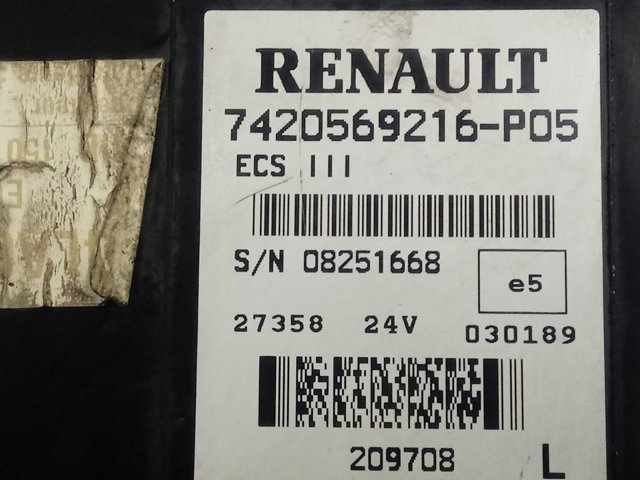 Comprar 7420569216 Renault (RVI) 