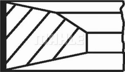 Juego de anillos de pistón para 1 cilindro, STD Mahle Original 03873N0 precio, desde 56,13 EUR