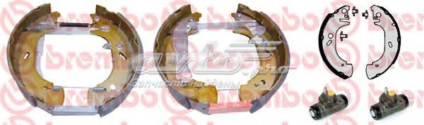 Zapatas de frenos de tambor traseras BREMBO K24038