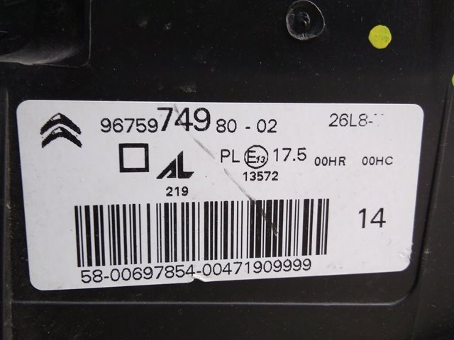 9675974980 Peugeot/Citroen Faros
