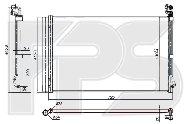 FP85K426NS Nissens