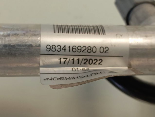 9834169280 Peugeot/Citroen Manguera de aire acondicionado de evaporador al compresor