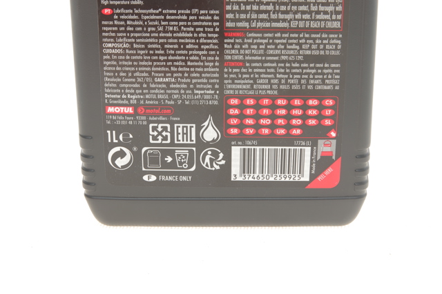 Comprar 317301 Motul Aceite caja de cambios