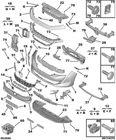  9813392080 Peugeot/Citroen
