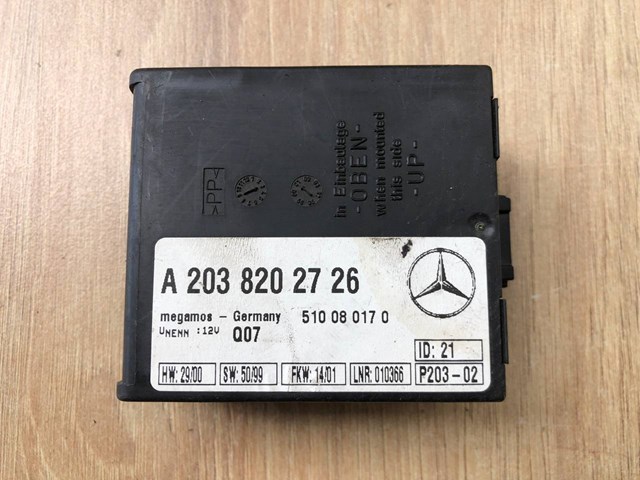 Llavero control de alarma Mercedes S sedán (W220) (1998 - 2005) precio, desde 30,49 EUR