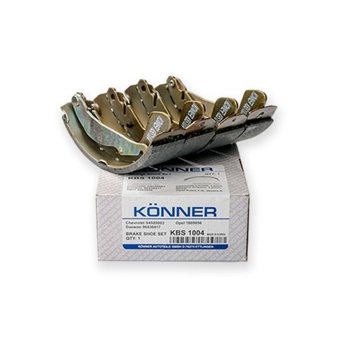KBS1004 Konner Zapatas de freno de tambor traseras