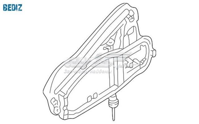 Comprar 2050Z41 Polcar Soporte de manija exterior de puerta delantera izquierda