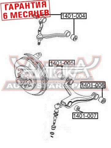 Comprar 1401007 Akitaka Silentblock