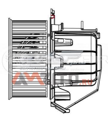 LFh2004 Luzar motor eléctrico, ventilador habitáculo