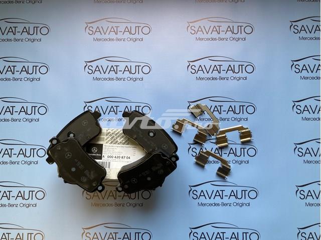 Pastillas de freno traseras de disco MERCEDES A0004208704