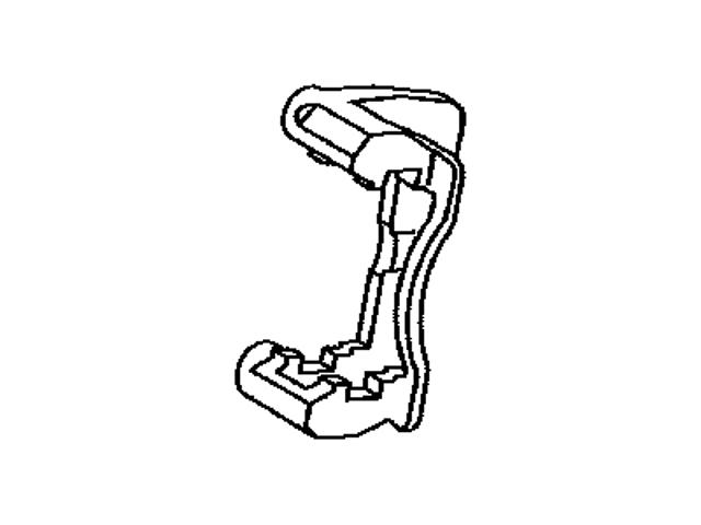 Soporte, pinza de freno delantera para Toyota Camry (V40)