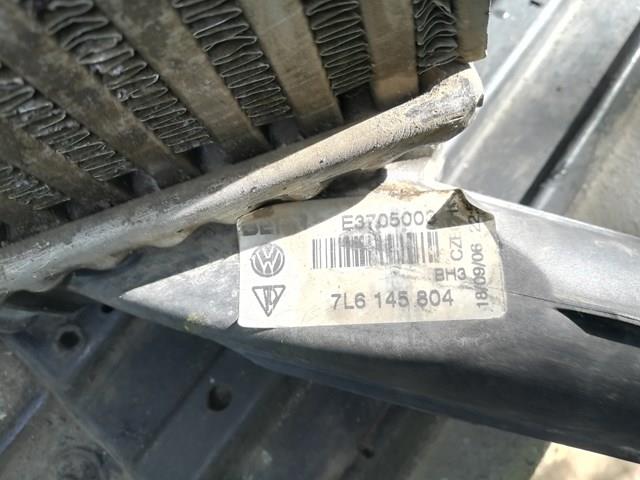 7P0145804C VAG radiador de aire de admisión