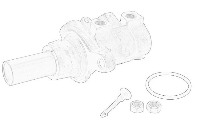 Cilindro principal de freno Peugeot/Citroen 1610017880