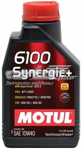 Motul 6100 SYNERGIE Semi sintetico 1 L (839411)