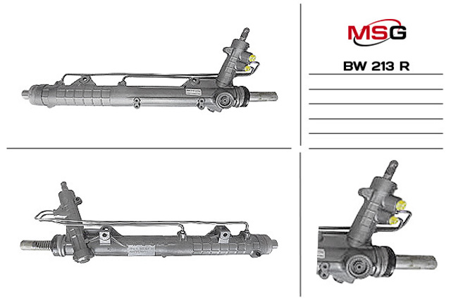 BW213R MSG Rebuilding Cremallera caja de direccion