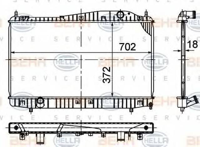Comprar 96475476 General Motors Radiador de auto