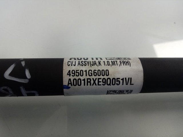 49501G6000 Hyundai/Kia Semieje delantero derecho