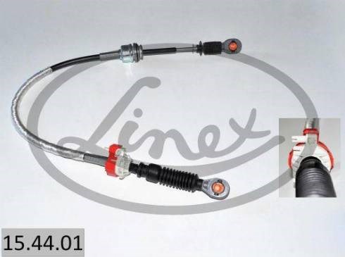 15.44.01 Linex cable de accionamiento, caja de cambios (selección de marcha)