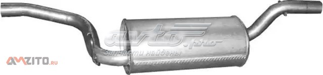 Silenciador trasero Polmostrow 0862 precio, desde 80,48 EUR