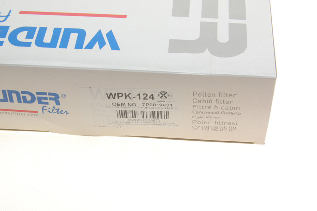 Comprar WPK124 Wunder Filtro de aire del habitáculo
