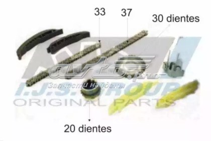Frankberg Juego De Cadena Distribución Para Transit Y Defender 2.4 TDCI - Calidad Premium