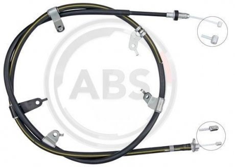 K10174 ABS cable de freno de mano trasero derecho