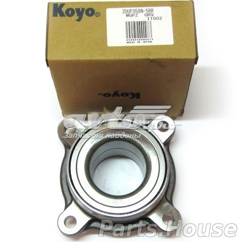 Cojinete de rueda delantero Koyo 2DUF058N5BR precio, desde 57,38 EUR