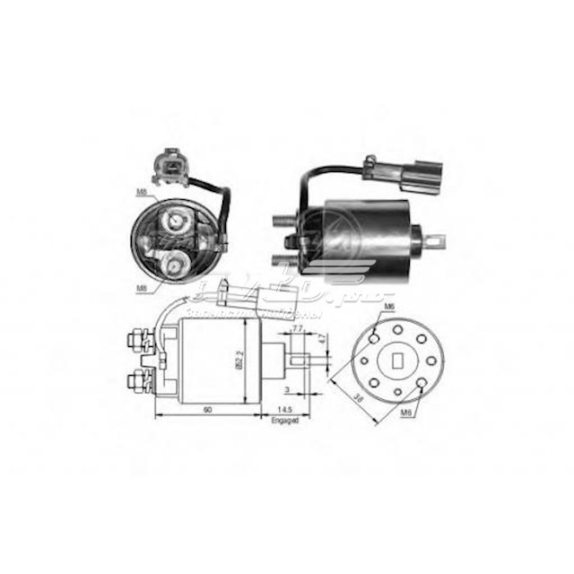 ZM1717 ZM interruptor magnético, estárter