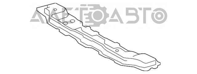 Revestimiento frontal inferior para Lexus LS (USF4)