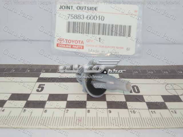 7588360010 Toyota clips de fijación de pasaruedas de aleta delantera