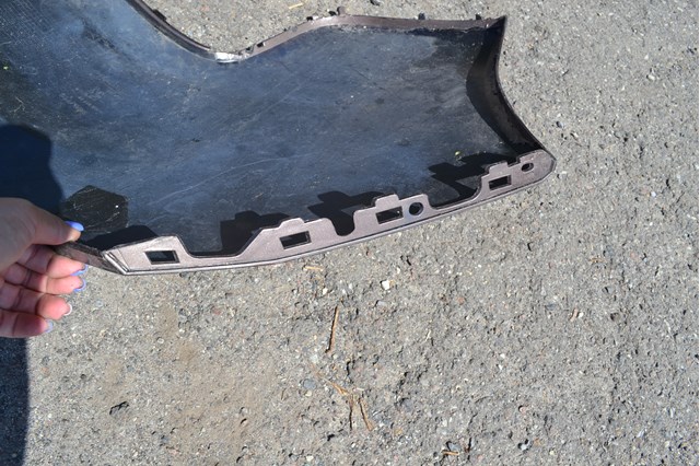 Parachoques posterior, parte derecha Peugeot/Citroen 9685633177