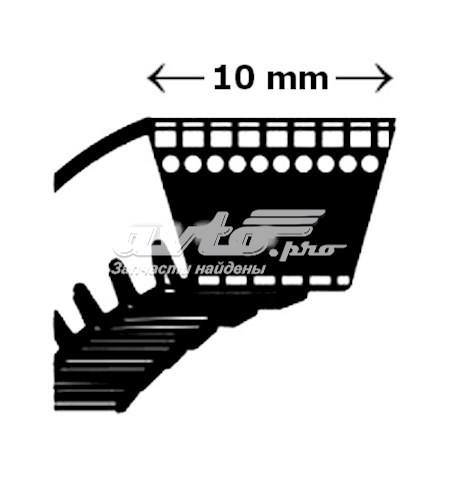 10A1500C Dayco correa trapezoidal