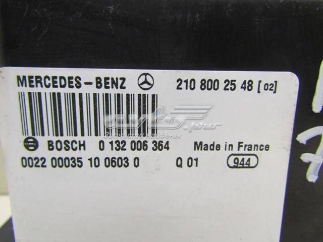 A2108002548 Mercedes Bomba neumática de la carrocería