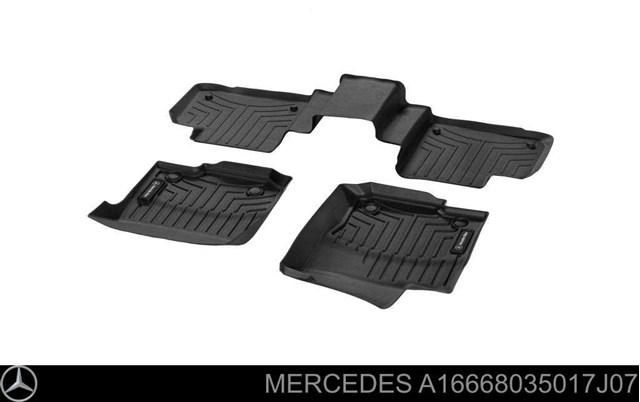  Alfombrillas Mercedes ML/GLE 