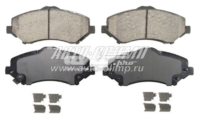 Pastillas de freno ZD1273 Wagner