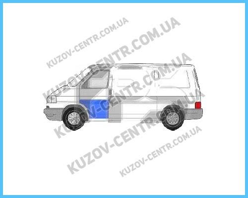 Comprar Puerta delantera izquierda Volkswagen Transporter T4 70E, 70L, 70M, 7DE, 7DL, 7DM