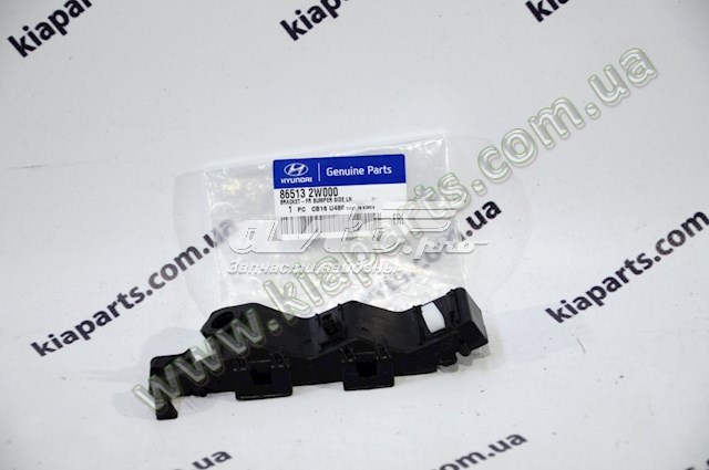 865132W000 Hyundai/Kia soporte de parachoques delantero exterior izquierdo