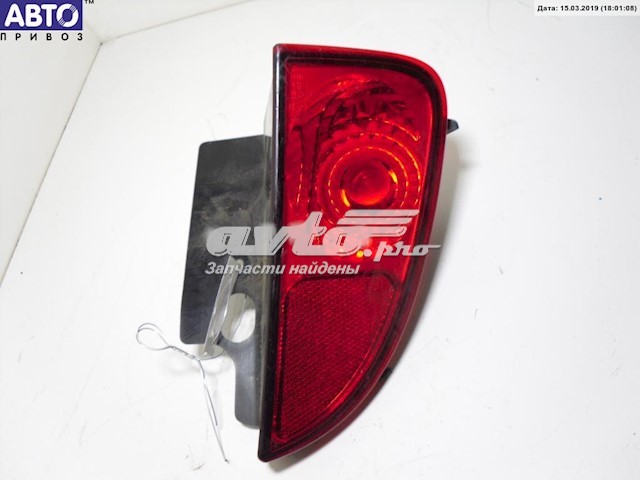  Luz trasera de parachoques derecha Renault Scenic 