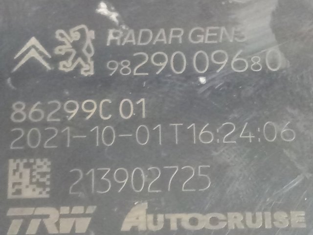Comprar 9829009680 Peugeot/Citroen 