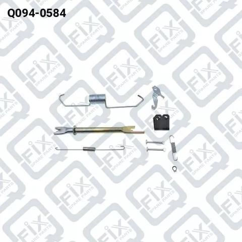 Kit de reparación del mecanismo de ajuste automático de zapatas de freno Q-fix Q0940584 precio, desde 21,68 EUR