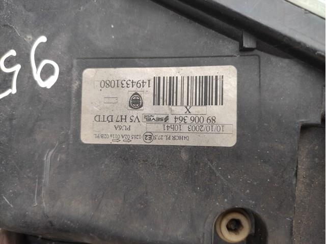 Faro derecho 1494331080 Fiat/Alfa/Lancia