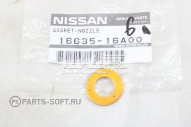 1663516A00 Nissan cuerpo intermedio inyector superior