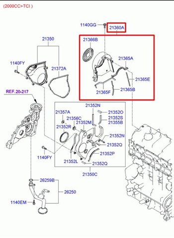 2136027000 Hyundai/Kia