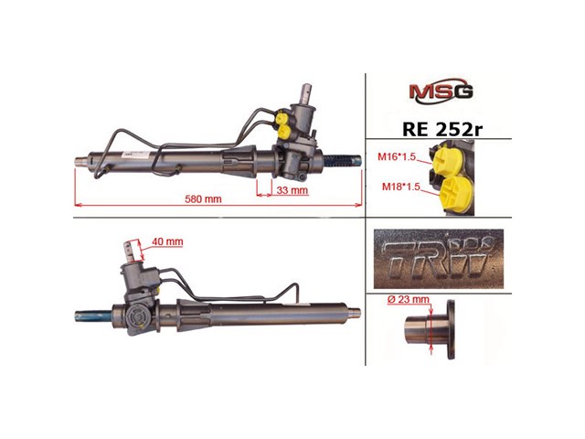 Comprar RE252R MSG Rebuilding Cremallera