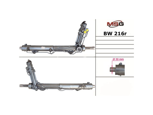 Engranaje de dirección MSG Rebuilding BW216R precio, desde 409,46 EUR